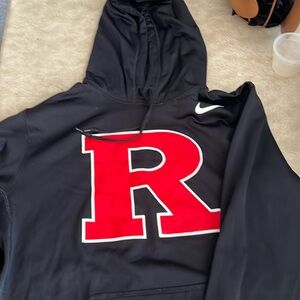 Black Rutgers Hoodie